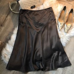 NWT CHLOE 100% silk A line midi .
